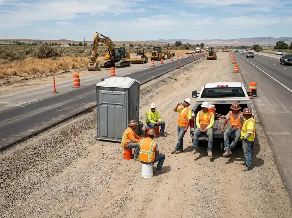 highway-road-construction-crew-007 — frequently asked questions, Porta Potty and Restroom Rentals in Derby, KS